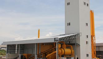 利用火山巖沙生產特種砂漿