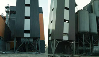 利用建筑垃圾破碎產生的砂生產預