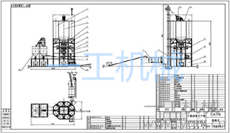 全塔式干粉砂漿生產線