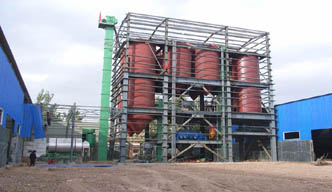 山西巨元建材干粉砂漿生產線