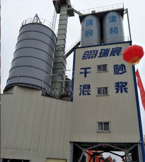 海南瑞宸干混砂漿生產線