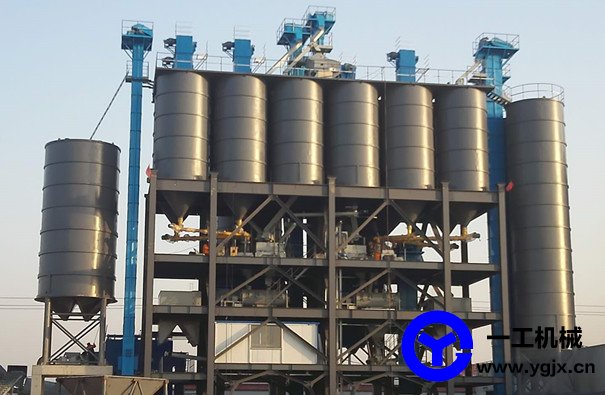 唐山潤泓大型干混砂漿生產線